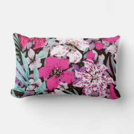 Almofada Lombar Bonito prática decorativa ocular floral