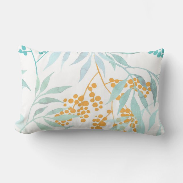 Almofada Lombar Bonito prática decorativa ocular floral (Frente)