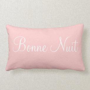 Almofada Lombar Bonne Nuit Doce Sonhos Decorativos Destaque de Qua