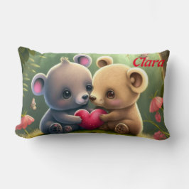 Almofada Lombar Bons animais apaixonados