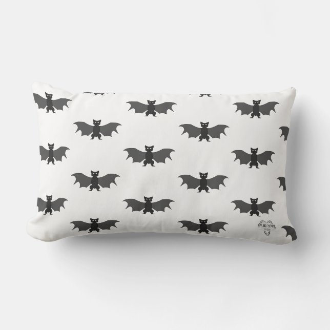 Almofada Lombar Boo Crew Gone Bat-ty Lumbar Throw Pillow (Frente)