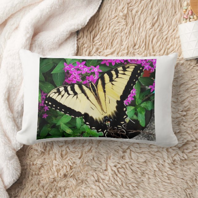 Almofada Lombar Borboleta Swallowtail de Tigre Oriental #1 (Cobertor)