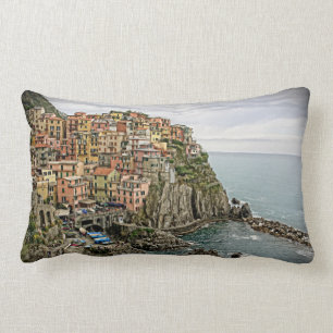 Almofada Lombar Borda de Italia - Manarola - travesseiro
