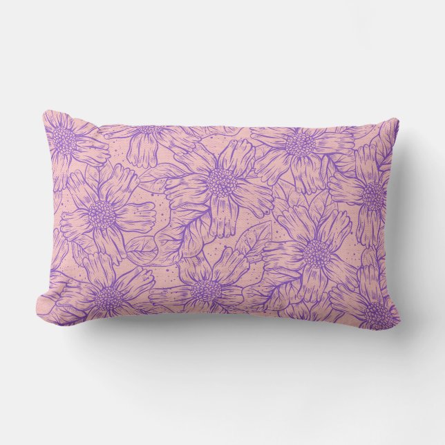 Almofada Lombar Bright Bloom Accent Pillow (Frente)