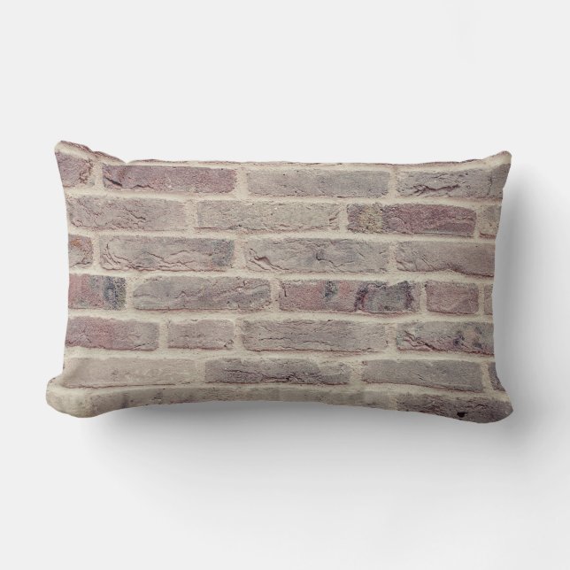 Almofada Lombar Brown Brick Wall (Frente)