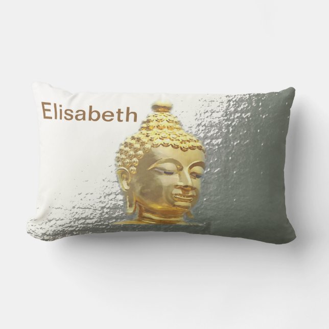 Almofada Lombar buddha in silver lumbar pillow (Frente)