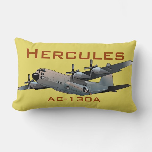 Almofada Lombar C-130 Hercules T-Shirt (Frente)