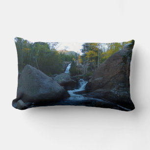 Almofada Lombar Cachoeira Alberta ao Nascer do Sol nas Montanhas R
