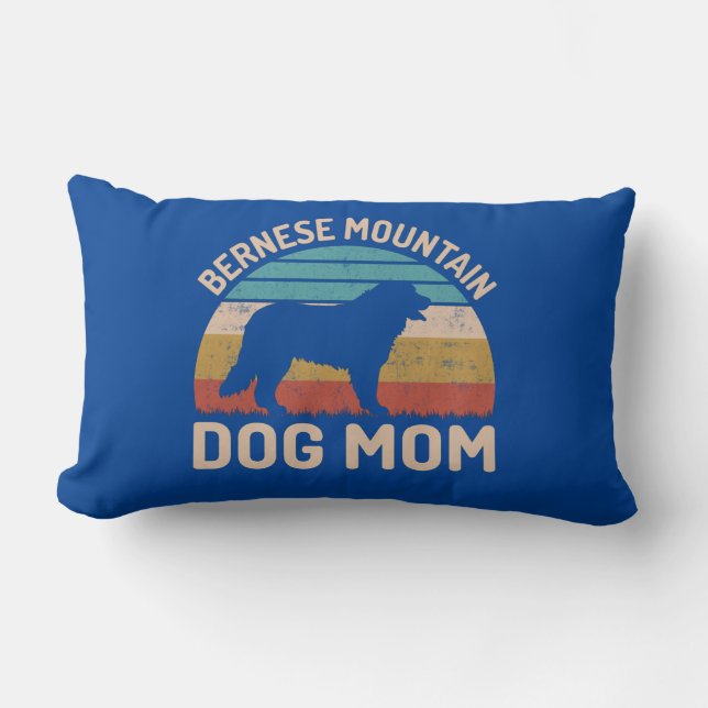 Almofada Lombar Cachorro Bernese Mãe, Cachorro Bernês Mãe (Frente)