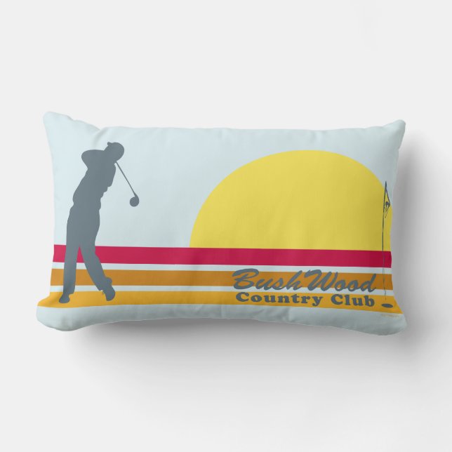 Almofada Lombar Caddyshack | Bushwood Country Club Sunrise (Frente)