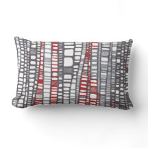 Camadas em vermelho e em cinzento