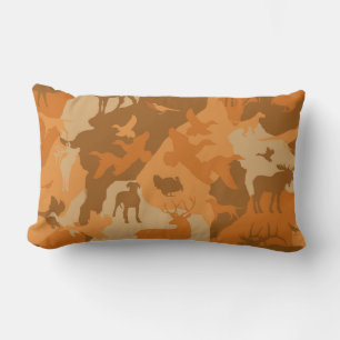 Almofada Lombar Cammo 3/camoflauge/veado/alce/alce/alce/cão caçado