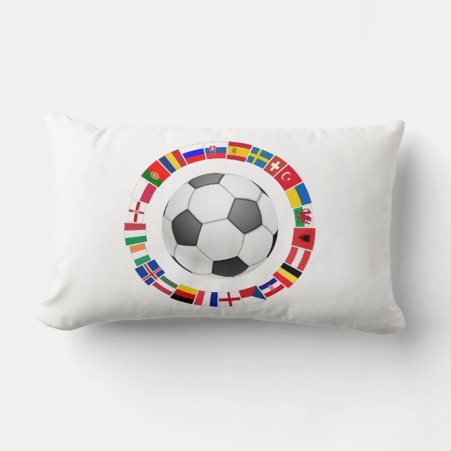 Almofada Lombar Campeonato Europeu de Futebol de 2016 (Frente)