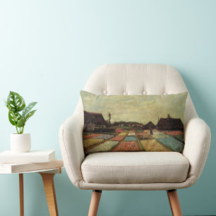 Almofada Lombar Campos de Bulbos de Vincent van Gogh