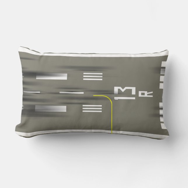 Almofada Lombar Cancelado para aterrar o travesseiro da pista de (Frente)