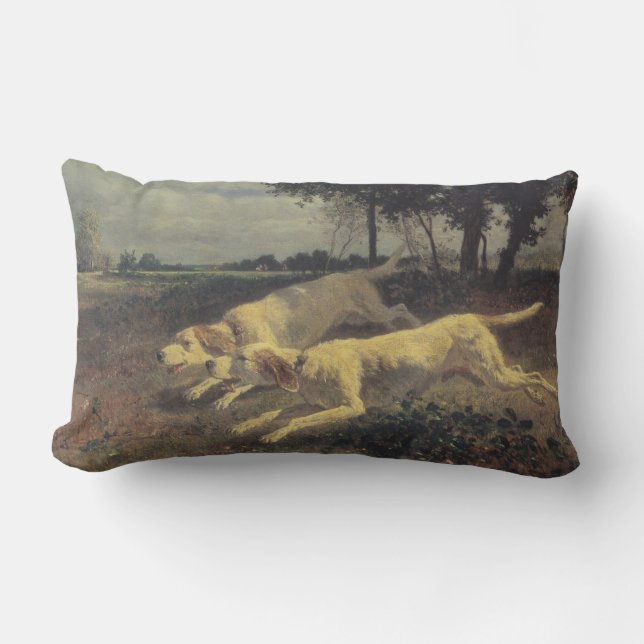 Almofada Lombar Caninos (Beagles) (por Troyon Constante) (Frente)