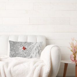 Almofada Lombar Cardeal no inverno