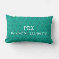 Carpete do Aeroporto de Portland PDX | Coordenadas