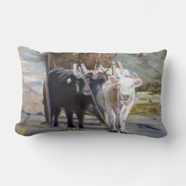 Almofada Lombar Carro de vacas/Cow drawn wagon (Frente)