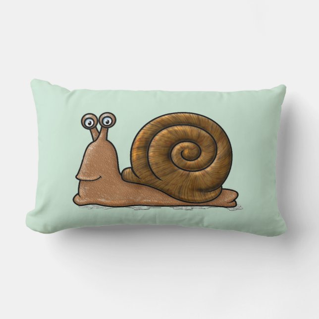 Almofada Lombar Cartoon Snail (Frente)