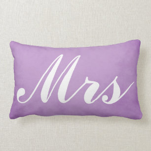 Almofada Lombar Casando Souvenir, Sr. e Sra. Purple Parergs