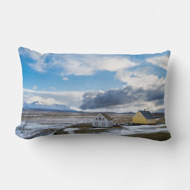 Almofada Lombar Casas Contemporâneas (Frente)