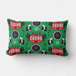 Almofada Lombar Casino Gambling Poker Roulette