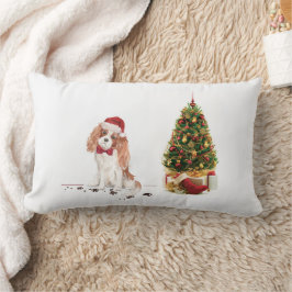 Almofada Lombar Cavalier King Charles Spaniel Funny Cog de Natal
