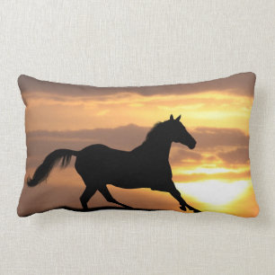 Almofada Lombar Cavalo no por do sol