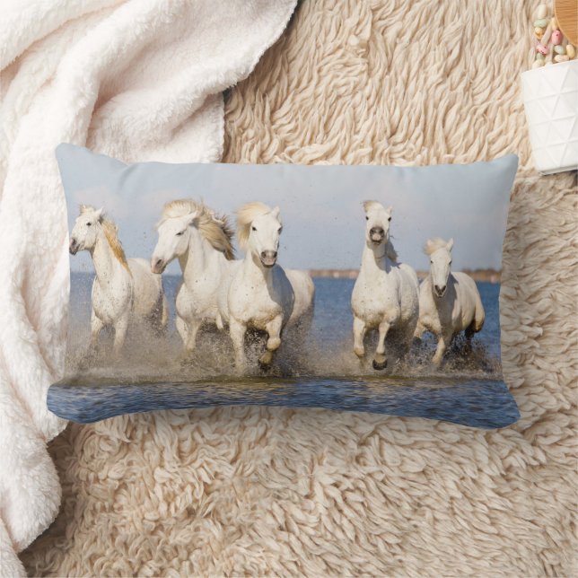 Almofada Lombar Cavalos Camargue (Cobertor)
