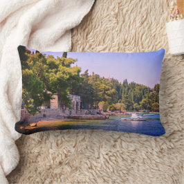 Almofada Lombar Cavtat, visão croata da praia