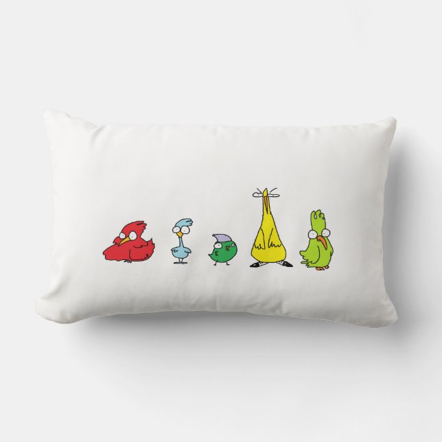 Almofada Lombar Cérebro do pássaro: O travesseiro (Frente)