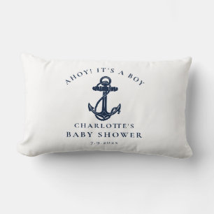 Almofada Lombar Chá de fraldas Náutico Anchor Beach Boy