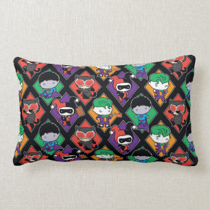 Almofada Lombar Chibi Justice League Villain Pattern