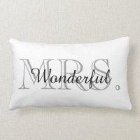 CHIQUE PILLOW_ " SRA. MARAVILHOSO "