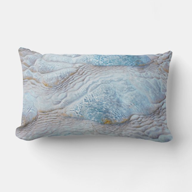 Almofada Lombar Cinzas e pele de animais de espessura castanha (Frente)