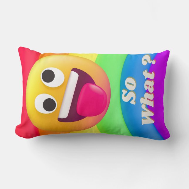 Almofada Lombar citações de ícones (Frente)