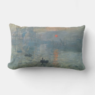 Almofada Lombar Claude Monet Impression Sunrise Soleil Levant