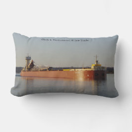Almofada Lombar Clyde S. VanEnkevort & Erie Trader travesseiro