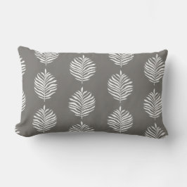 Almofada Lombar Coastal Palm Leaf Pattern Foghorn Throw Pillow