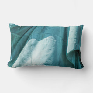 Almofada Lombar Cobrir do tecido teal