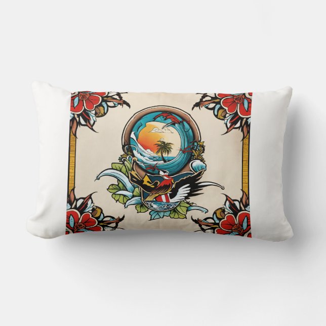 Almofada Lombar cobrir do travesseiro para um excelente (Frente)