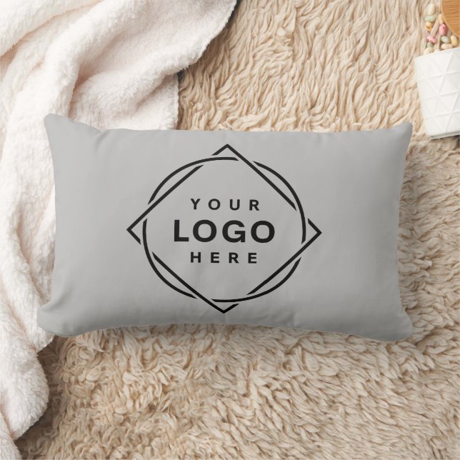 Almofada Lombar Código QR preto elegante e elegante (Cobertor)