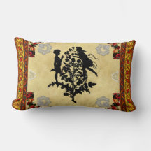 Colagem da safra Retro com rendas e flores