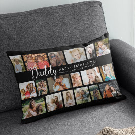Almofada Lombar Colagem de Fotos Custom Daddy 18