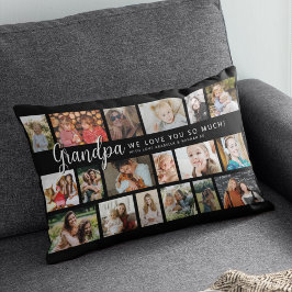 Almofada Lombar Colagem de Fotos Custom Daddy 18