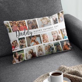 Almofada Lombar Colagem de Fotos Custom Daddy 18