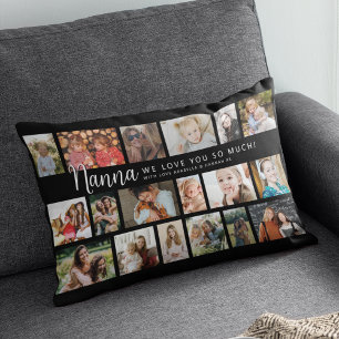 Almofada Lombar Colagem de Fotos Personalizada Nanna 18