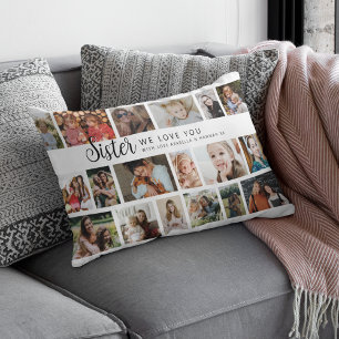 Almofada Lombar Colar Personalizado Irmã 18 Fotos