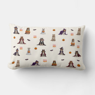 Almofada Lombar Collie Halloween